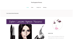 Desktop Screenshot of drugstoreprincess.com